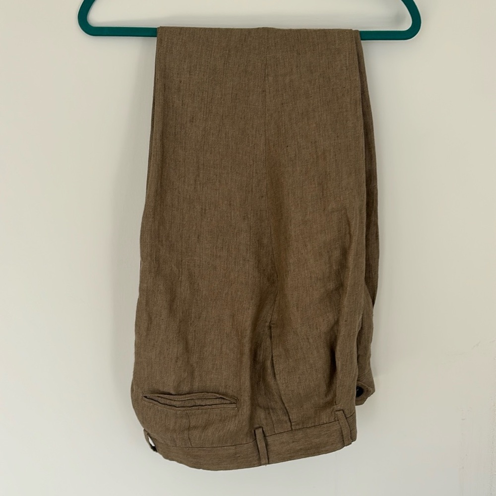 Todd Snyder size 31 linen pant in a beige brown